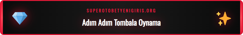 Bir oyuncunun Supertotobet