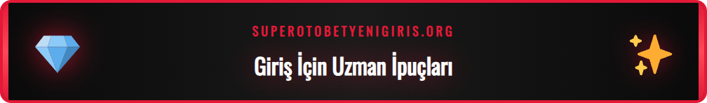 Sportotobet giriş sayfası için ipuçları ve püf noktaları listesi.