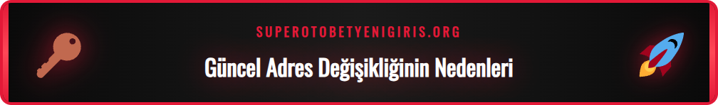 Sportotobet güncel giriş adresinin neden değiştiğini anlatan şema.