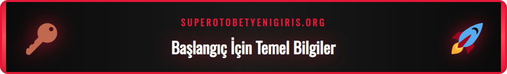 Supertotobet güncel giriş adresi için hazırlık adımları listesi