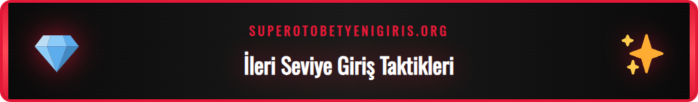 Supertotobet giriş adresi için uzman ipuçları ve püf noktaları.