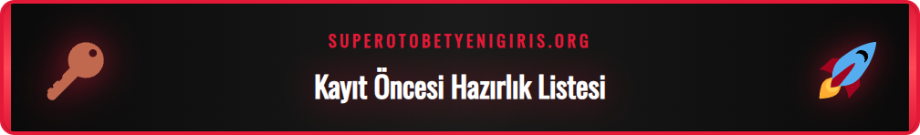 Supertotobet üyelik işlemi için gerekli belgeler ve bilgiler.